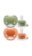 Philips Avent Ultra Soft 2'li Emzik 18+ Ay Turuncu - Yeşil