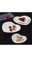 Güral Love 4 Parça Bone Pasta Takımı