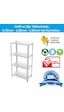 Raf Burada 4 Katlı Galvaniz Çelik Raf - Depo, Arşiv, Kiler, Dosya, Market Rafı-43x60x200 cm- 0.70 mm Raf Burada 4 Katlı Galvaniz Çelik Raf - Depo, Arşiv, Kiler, Dosya, Market Rafı-43x60x200 cm- 0.70 mm