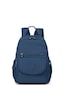 Smart Bags Orta Boy Kadın Sırt Çantası Krinkıl Kumaş -2022-1187 Lacivert