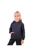 Toontoy Unisex Çocuk Nakışlı Sweatshirt Saks Mavi