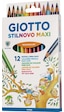 Giotto Stilnovo Maxi 12'li Üçgen Jumbo Kuru Boya / 225900 Diğer