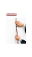 Siyah Kendinden Yapışkanlı 1 Adet 0.8mm X 280cm Duvar, Mobilya Kenar Dekoratif Koruma Şerit Çıta