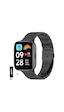 Xiaomi Redmi Watch 3 Active Uyumlu Ayarlabilir Paslanmaz Çelik Akıllı Saat Kordonu