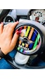 Mini Cooper Direksiyon Göbeği 3D Sticker R Serisi