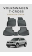 Volkswagen T-cross 2017+ Uyumlu 3d Havuzlu Oto Paspas Premium