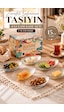 Porsima Viko 4473 6'lı Oval Cam Kase Seti 15 Cm Çerezlik, Reçellik, Kahvaltılık Ve Sosluk