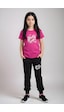 Fyk Kids Kız Çocuk Baskılı Start Up Alt-üst Pijama Takımı Fuşya