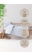 Baby %100 Pamuk Dream Sweet Bebek Nevresim Takımı - Mavi