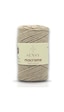 Sensy Premium Koton Pamuk Makrome İpi 2mm Cotton Zincir Makrome Çanta İpi Supla İpi Koton İp Sütlü Kahve
