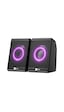 Lecoo DS100 Kablolu 1+1 6w RGB Masaüstü Gaming Bilgisayar Hoparlör PC Speaker