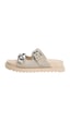 Beige / Silver Kadın Guess Footwear Dress Kadın Sandalet FL6FATFA Beige / Silver Kadın Guess Footwear Dress Kadın Sandalet FL6FATFA