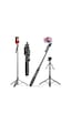 Juo Jst40 Alüminyum Tripod Monopod Selfie Çubuğu Kumandalı Android Apple Uyumlu iPhone  Gopro
