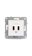 Viko 90967z01 Usb Şarj Prizi 5 Volt 2 Amper Beyaz Çerçeve Hariç Viko