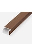 Mutlusan 25X16 Kablo Kanalı (Koyu Ceviz) Sidem 2 Metre