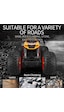 Kumandalı 33 Cm Dev Off-road Araba 15km/h Hızlı, Şarjlı, 2.4ghz Rc Tırmanıcı Arazi Aracı 9030-3f - Turuncu