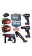 Stechend SXS403 (SX22 + SX35 + SX44 + SX52+ 4Ah + 6Ah) Akülü Set