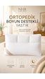 Medikal, Ortopedik Baş Ve Boyun Destekli Uyku Yastığı 40x60 12