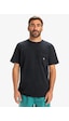Quiksilver Salt Water Pocket Ss Tee Erkek T-shirt-29747 Siyah
