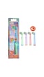 Kids Fun - Çocuklara Özel Extra Yumuşak Oral B Şarjlı Diş Fırçası Yedek Başlığı - 4'lü Yedek Başlık