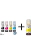 Epson 103 Ecotank L3160 4 Renk Mürekkep Takımı + 1 Sarı Mürekkep