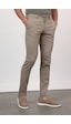 İmza Vizon Yan Cep Keten Slim Fit Keten Karışımlı Jogger Pantolon 1003260169