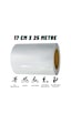 Carub Reflektif Fosforlu Şerit Bant 17 Cm x 25 Metre Beyaz İkaz Bandı BR2405501