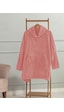 Mulberry Unisex Wellsoft Kapşonlu Giyilebilir Tv BattaniyesiOver Size  Pembe