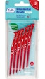 Tepe Angle Arayüz Fırçası Kırmızı 0.5mm 6'lı T119