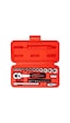 İzeltaş 14000005132 1/4'' Altı Köşe Mini Lokma Anahtar Ve Bits Set 27 Parça