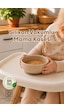 Porsima 34004-1 Silikon Vakumlu 300ml Mama Kasesi Krem