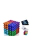 Magnetic Cube 8 Renk 216 Adet 5 Mm Manyetik Mıknatıs Toplar. Kart