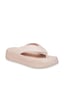 Crocs 209410 Getaway Platform Flip Pudra Kadın Terlik Pudra