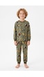 Bunny Hopp Vintage Uçak Desenli %100 Pamuk Süprem Penye Kumaş Uzun Kollu Erkek Çocuk Pijama Takımı Yeşil Bunny Hopp Vintage Uçak Desenli %100 Pamuk Süprem Penye Kumaş Uzun Kollu Erkek Çocuk Pijama Takımı Yeşil