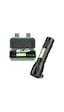 Cata Ct-8024 Police Cep Led Usb Şarjlı 3 Fonksiyonlu El Feneri Çok Renkli