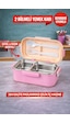 Pembe Benmarili Paslanmaz Çelik Yemek Kabı 2 Bölmeli Beslenme Kabı Saklama Kabı Lunch Box Diğer Pembe Benmarili Paslanmaz Çelik Yemek Kabı 2 Bölmeli Beslenme Kabı Saklama Kabı Lunch Box Diğer