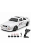 Oyuncak Bmw E30 Drift Araba 4x4 Uzaktan Kumandalı Araba 2.4ghz Şarjlı Led Işıklı 15 Km Hız Araba Beyaz