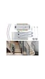 Akıllı Merdiven Aydınlatması Lamba Pır Hareket Sensör Step-1002 Basamak Adım Kontrol 12v-24v Kontrol Sistemi Smd Cob Tek Renkli Led Şerit Cihaz Beyaz