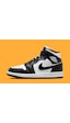 Nike Air Jordan 1 Mid 'panda' Basketbol Ayakkabısı-dv0991-101-sportxoutlet Siyah - Beyaz