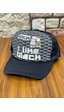 Hamze Trucker Model Baskılı Hafif Yazlık Beyzbol Cap Şapka Siyah