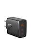 Baseus Cube Pro 2c+u P10152301113-00 65w Duvar Tipi Hızlı Şarj Cihazı Siyah Çıkış:usb X1, Type-c X2