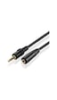 10 Metre 3.5Mm Aux Stereo Ses Kulaklık Uzatma Kablosu Erkek Dişi Ekleme