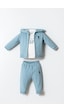 U.s. Polo Assn. Erkek Bebek Mavi 3lü Takım 5274-50030 mavi
