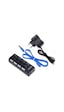 USB 3.0 Çoklayıcı Çoğaltıcı Hub 4 Port Adaptörlü On/Off Anahtarlı
