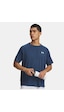Under Armour Tech Textured Ss Erkek T-shirt 1382796-498 Mavi