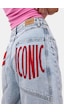 it's basic Kadın Ice 3s6-3 Mega Baggy Fit Paça Ve Cep Detaylı Özel Tasarım Denim Şort Ice Rengi it's basic Kadın Ice 3s6-3 Mega Baggy Fit Paça Ve Cep Detaylı Özel Tasarım Denim Şort Ice Rengi
