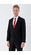 İmza Siyah Düz Gabardin Mono Yaka 2 Düğme 6 Drop Comfort Fit Basic Takım Elbise 1001250010 001 Siyah