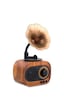 B5 Nostaljik Mini Radyo Gramofon Bluetooth/Radyo/Usb/Sd Speaker