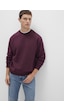 Mavi - Bisiklet Yaka Bordo Basic Sweatshirt 0s10276-70434 Bordo