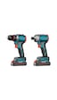 Catpower CAT5135 2x2.0AH Kömürsüz Akülü Set Matkap + Vidalama